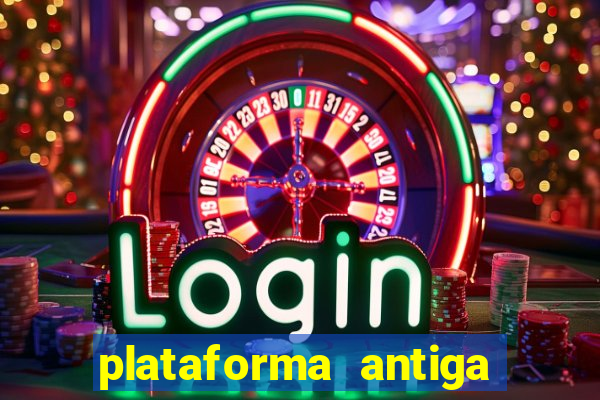 plataforma antiga de jogos